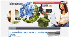 Desktop Screenshot of microdesign.hu